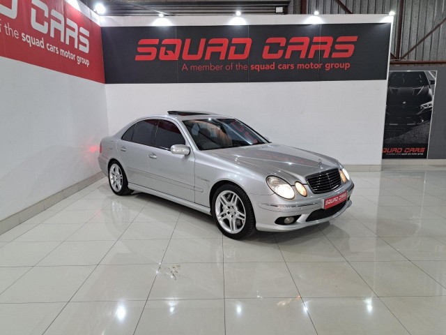 BUY MERCEDES-BENZ E CLASS SEDAN 2003 E 55 AMG, Squad Cars